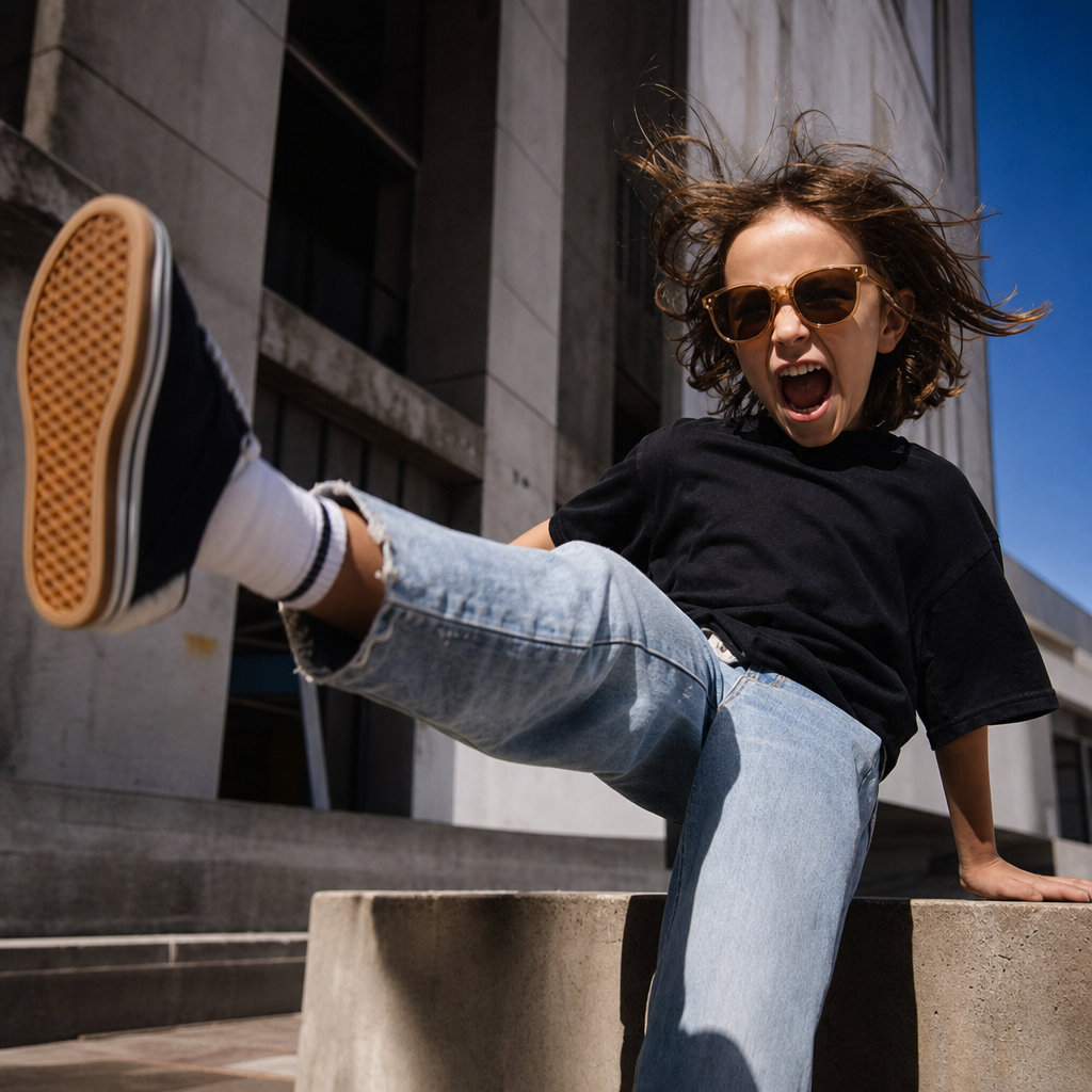 LUMI Fold Sunglasses Copper for 6-12 Years