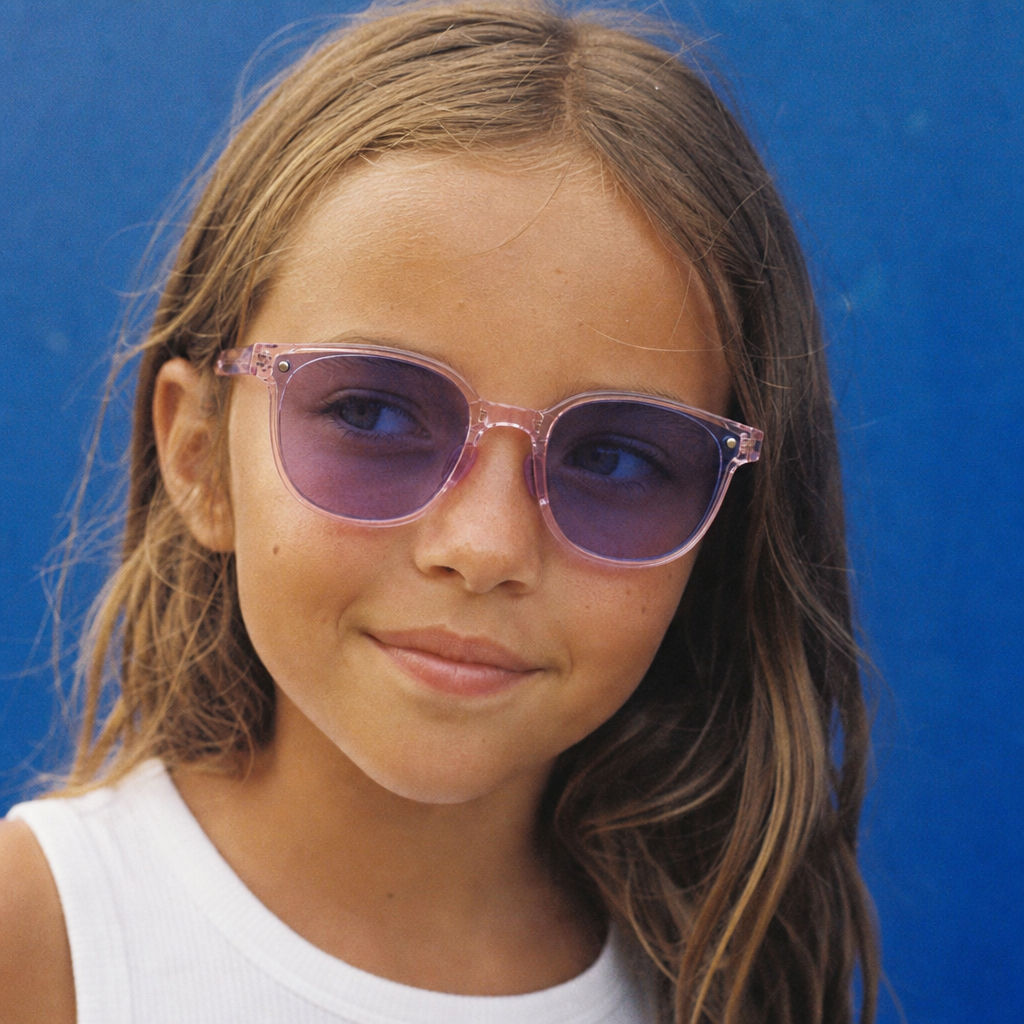 Lumi Fold Sunglasses in Lilac for 6-12 Years